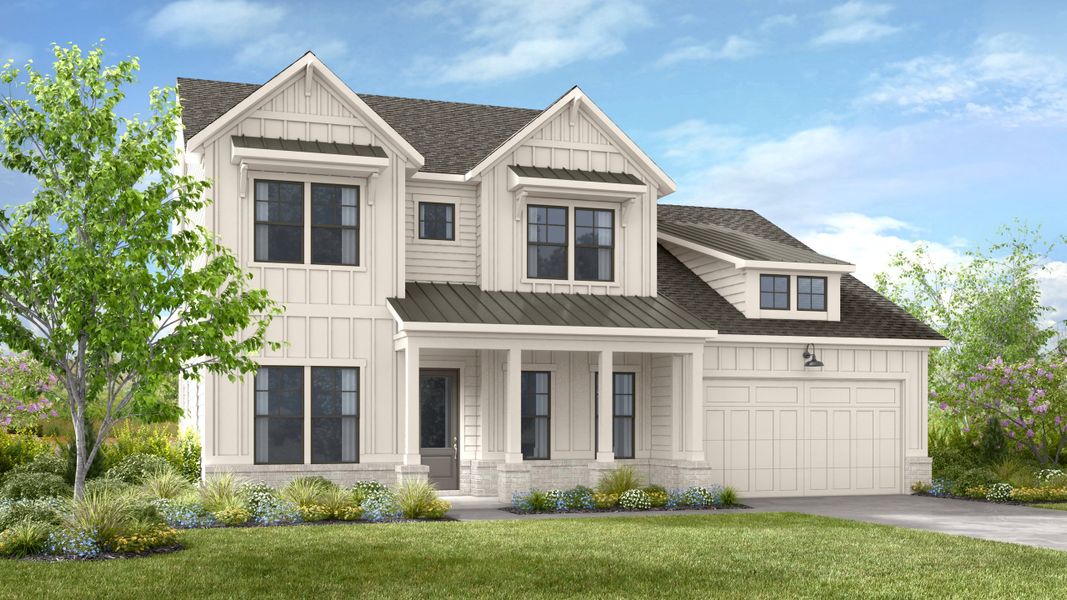 Representative exterior photo of a completed home built from the Napa by Taylor Morrison in Wayt Farm, Cumming, GA (Image 3).