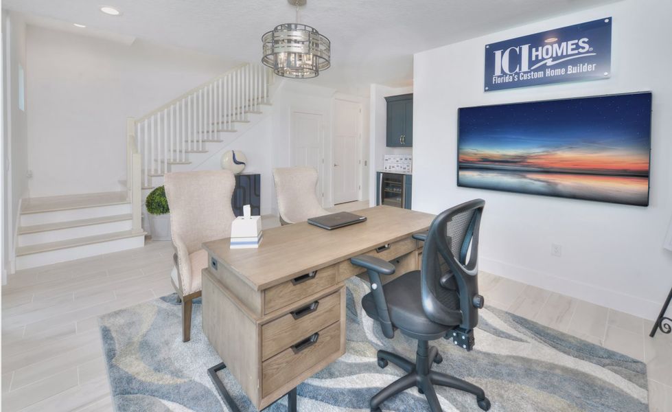 Furnished interior view inside a new home in Verona Oceanside, Ormond Beach (Image 29).