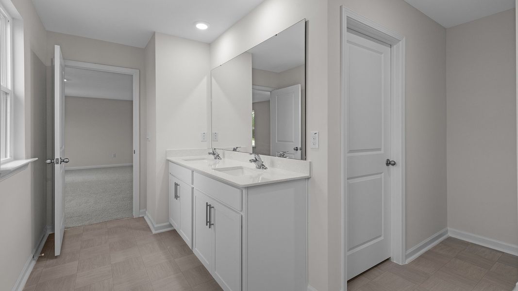 Furnished interior view inside a new home in Country Creek, Lexington (Image 9).