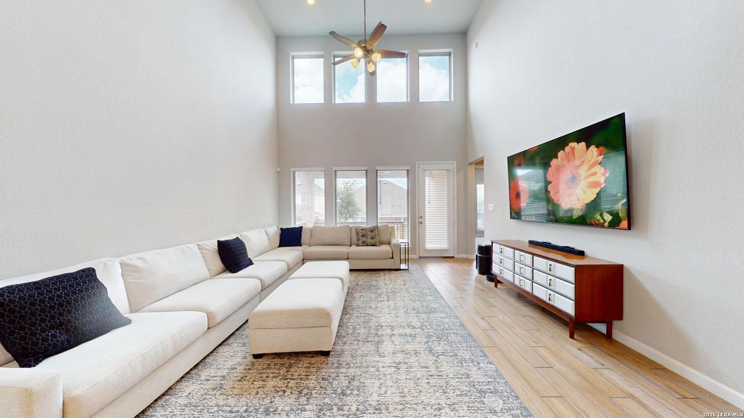 Furnished interior view inside a new home in Bison Ridge, San Antonio (Image 25).