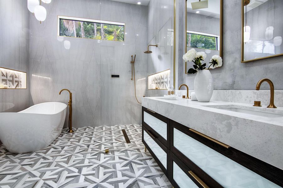 Furnished interior view inside a new home in , Wellington (Image 51).