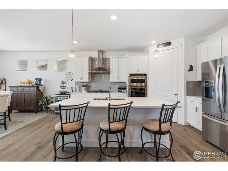 Furnished interior view inside a new home in Vantage, Berthoud (Image 21). Furnished interior view inside a new home in Vantage, Berthoud (Image 21).