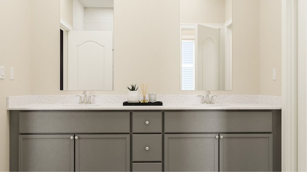 Elan plan Owners suite bathroom Elan plan Owners suite bathroom