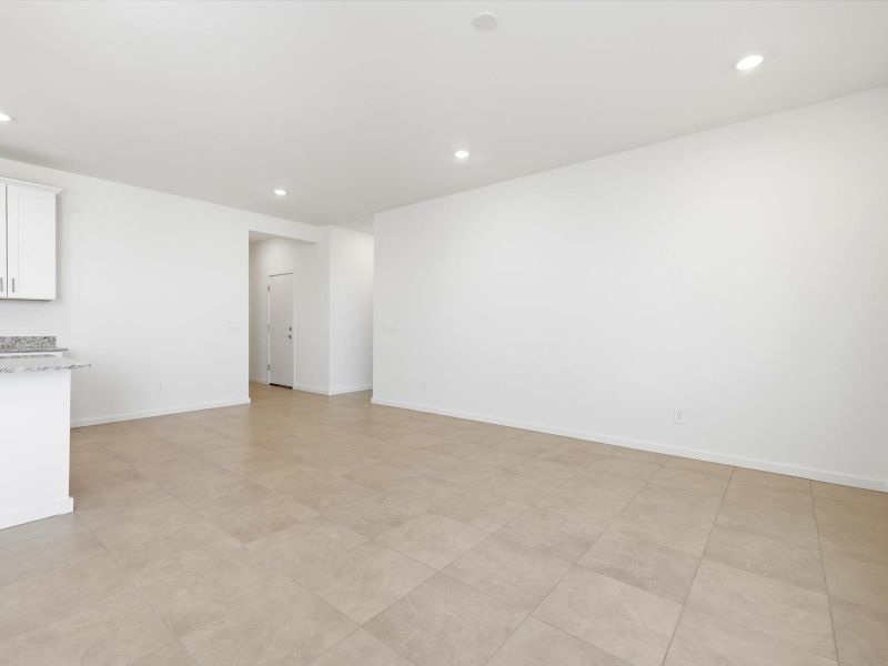 Spacious, unfurnished interior of a new home in Silva Farms - Classic Series, Goodyear (Image 10). Spacious, unfurnished interior of a new home in Silva Farms - Classic Series, Goodyear (Image 10).