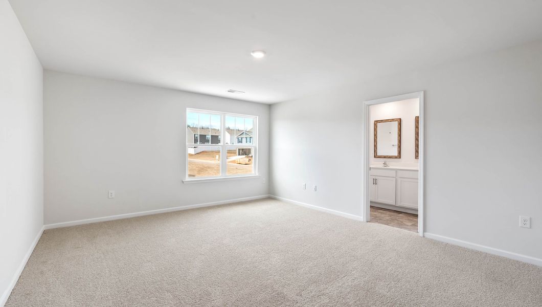 Spacious, unfurnished interior of a new home in Harper Ridge, Roebuck (Image 20).