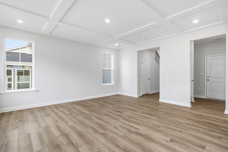 Spacious, unfurnished interior of a new home in Renaissance at White Oak, Garner (Image 19).