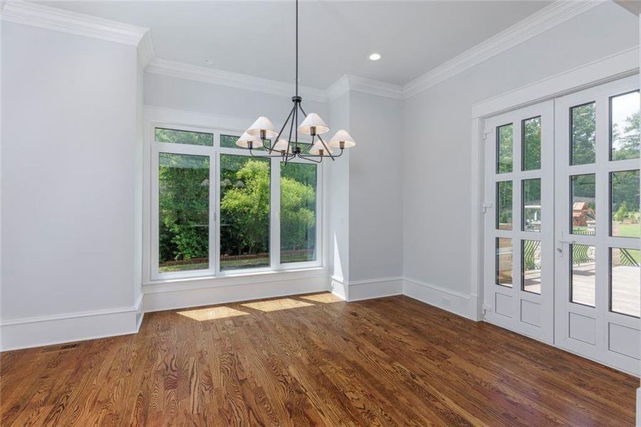 Spacious, unfurnished interior of a new home in , Roswell (Image 55).