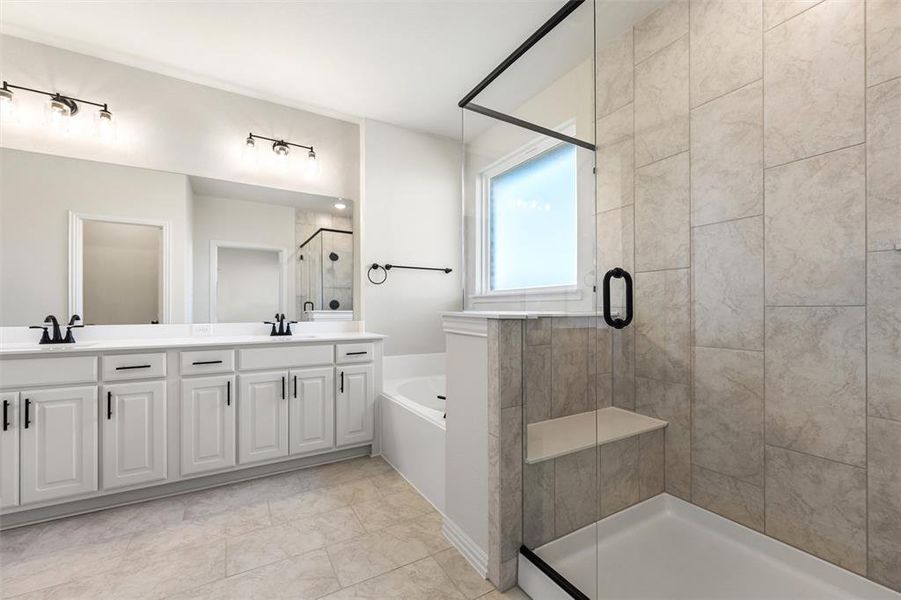 Furnished interior view inside a new home in Morningstar, Aledo (Image 7). Furnished interior view inside a new home in Morningstar, Aledo (Image 7).