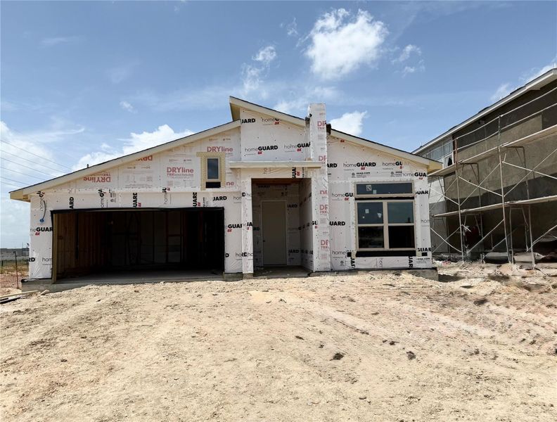 View of property in mid-construction View of property in mid-construction