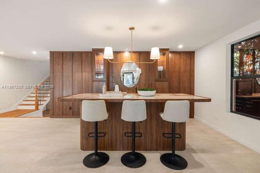 Furnished interior view inside a new home in , Miami (Image 7).