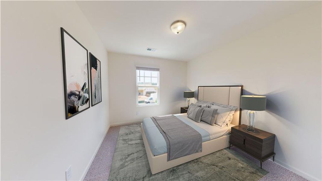 Furnished interior view inside a new home in Kendall Grove, McDonough (Image 3).