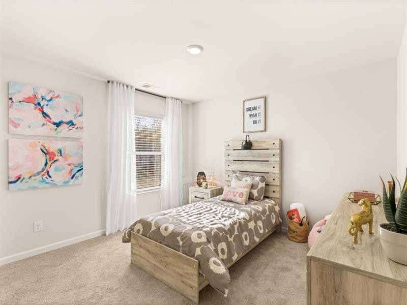 Furnished interior view inside a new home in Thompson Ridge, Dallas (Image 51).