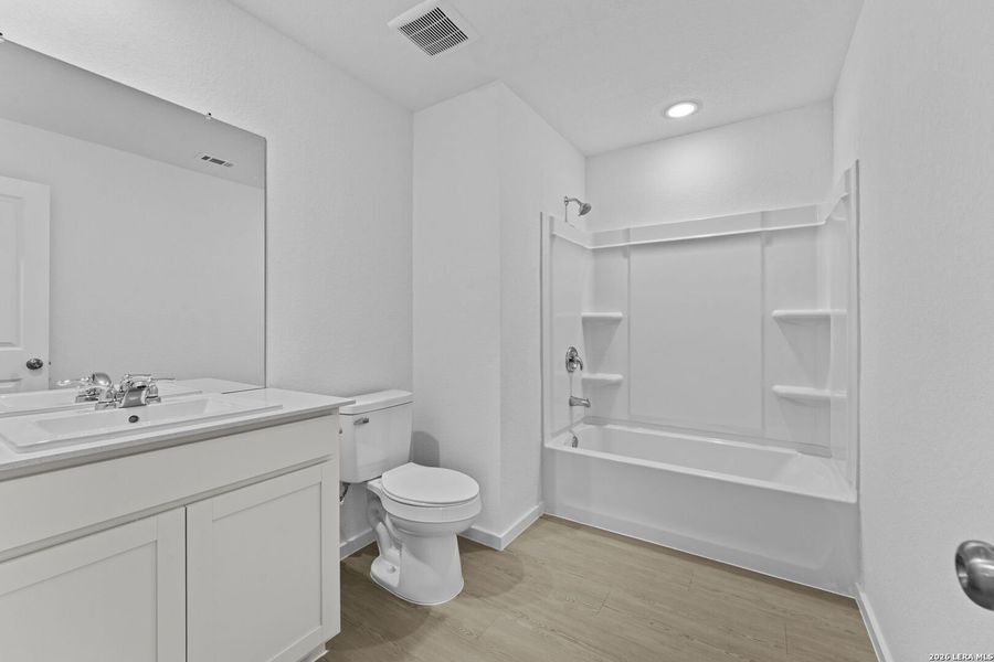 Furnished interior view inside a new home in Randolph Crossing, Converse (Image 5).