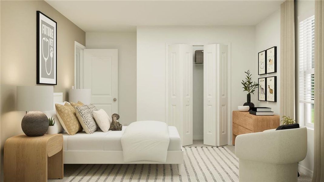 Furnished interior view inside a new home in Villa Mar, Winter Haven (Image 20).