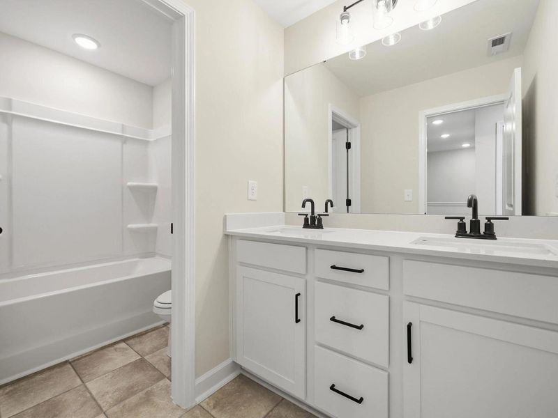 Furnished interior view inside a new home in Camden Park, Knightdale (Image 14).