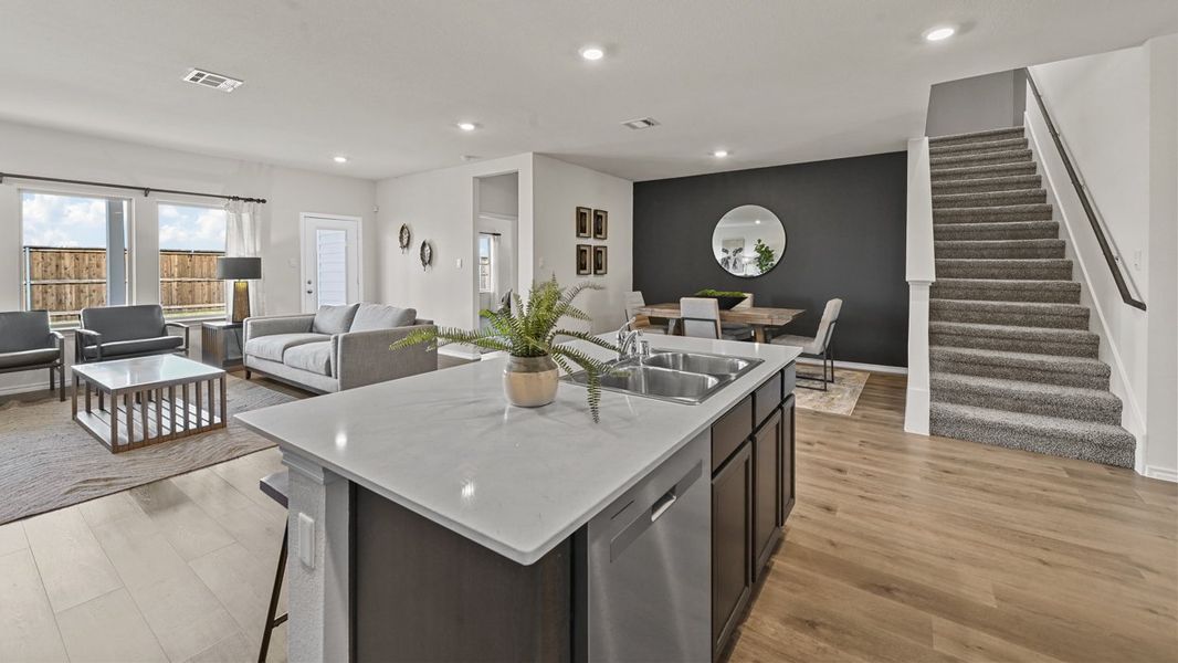 Furnished interior view inside a new home in Waverly Estates, Josephine (Image 33).