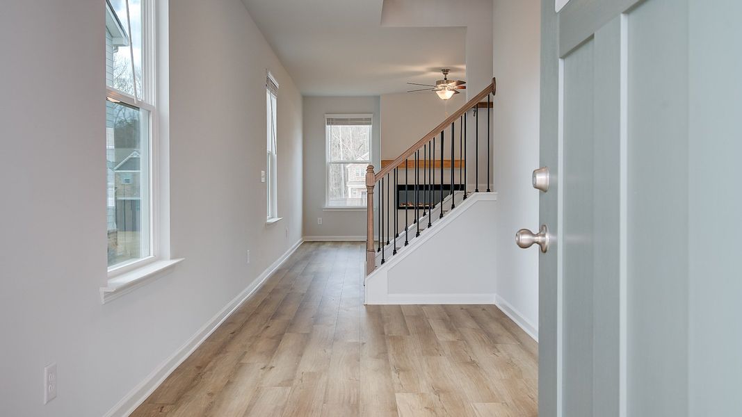 Representative furnished interior of a home built from the Reagan by DRB Homes in Westminster, Covington (Image 5).