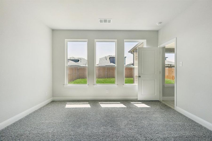 Spacious, unfurnished interior of a new home in Santorini, Seagoville (Image 19). Spacious, unfurnished interior of a new home in Santorini, Seagoville (Image 19).