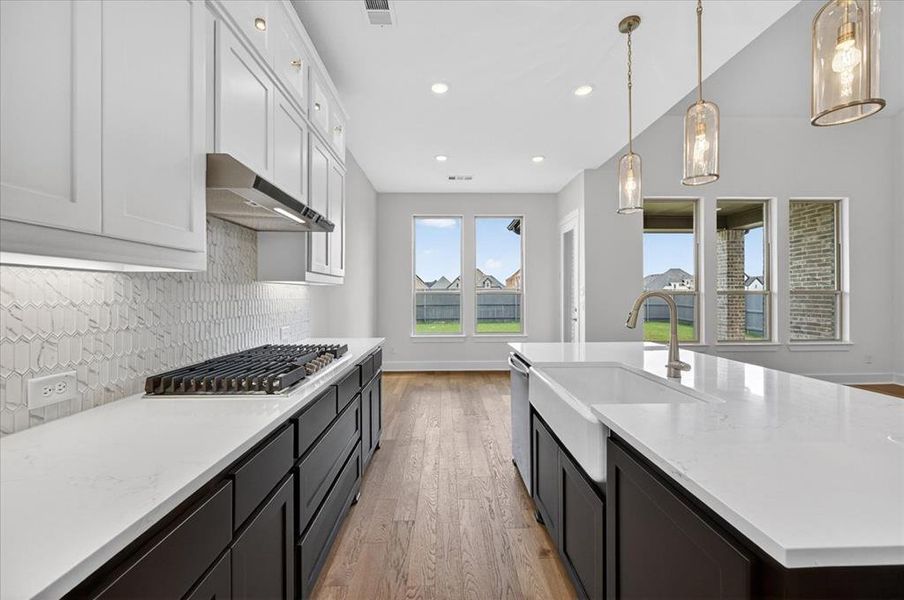 Furnished interior view inside a new home in Goodland, Venus (Image 10).