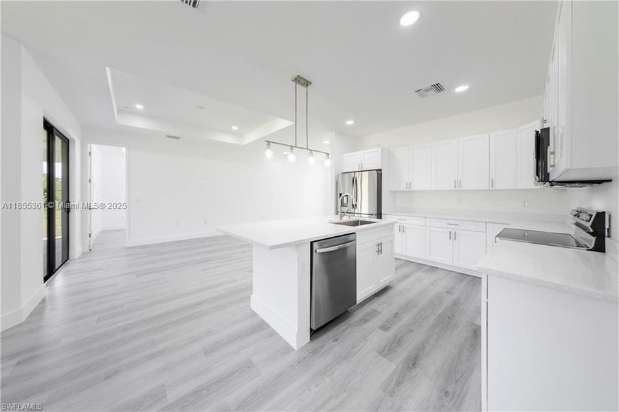 Furnished interior view inside a new home in , Lehigh Acres (Image 7). Furnished interior view inside a new home in , Lehigh Acres (Image 7).