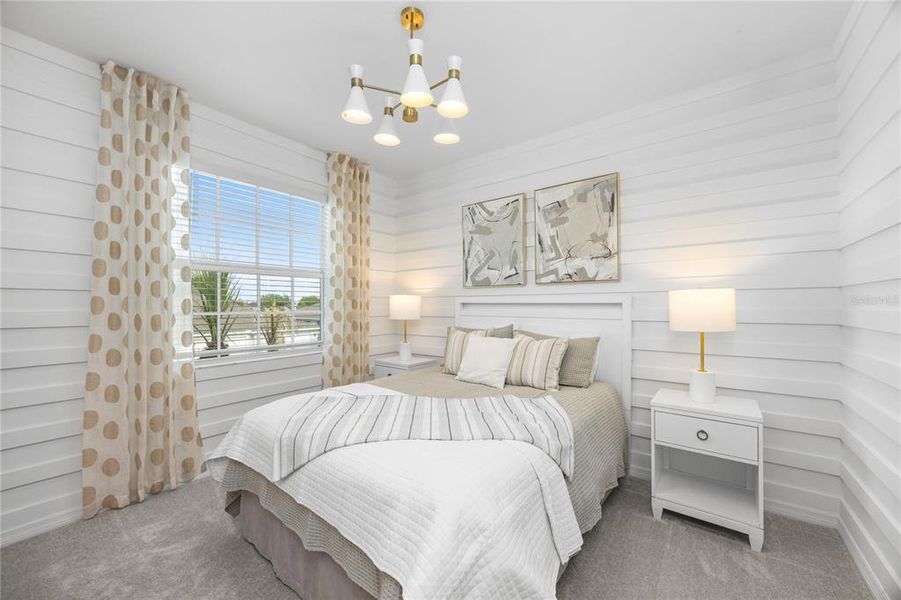Furnished interior view inside a new home in Wellen Park Golf & Country Club, Venice (Image 23).