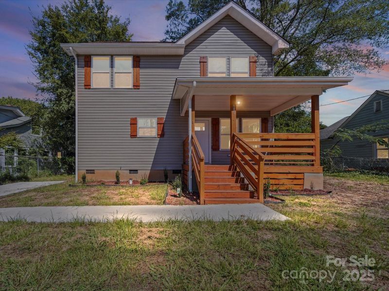 Front exterior of a new home in , Chester, SC, highlighting curb appeal (Image 14).