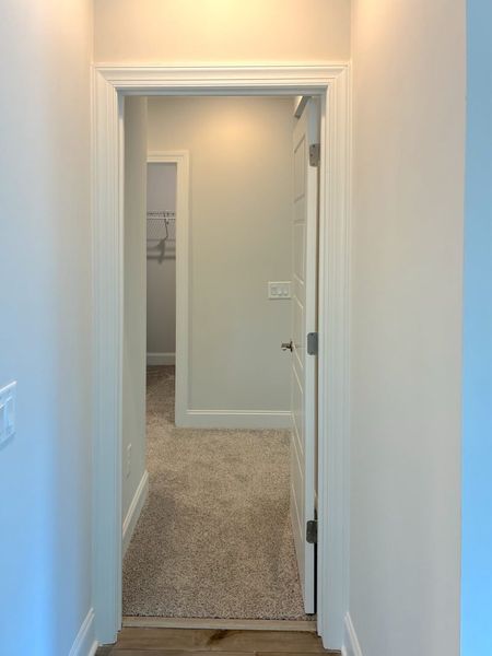Spacious, unfurnished interior of a new home in Weybridge, Burlington (Image 39). Spacious, unfurnished interior of a new home in Weybridge, Burlington (Image 39).