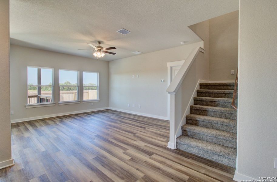 Spacious, unfurnished interior of a new home in Prairie Green, Converse (Image 21). Spacious, unfurnished interior of a new home in Prairie Green, Converse (Image 21).