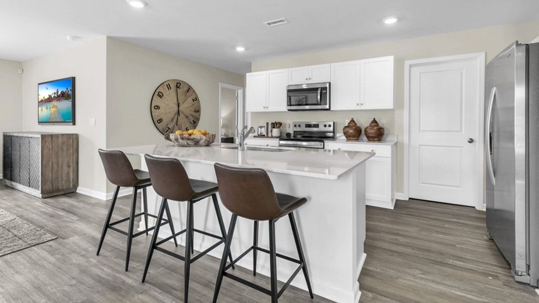 Furnished interior view inside a new home in Wilson's Ridge, Wilson's Mills (Image 9).