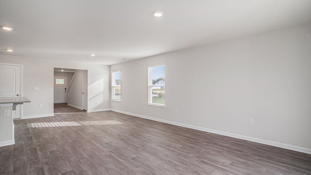Representative unfurnished interior of a home built from the Robie by D.R. Horton in Heritage Crossing, Conway (Image 9).