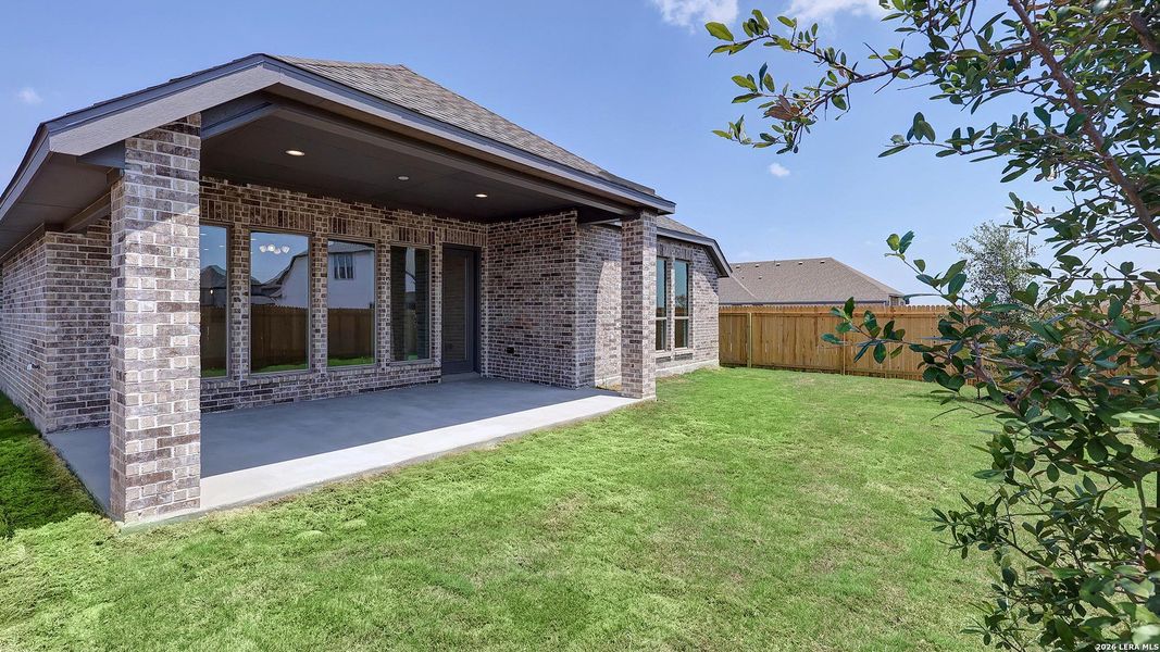 Exterior details and patio area of a home in Haby Hill, San Antonio (Image 4). Exterior details and patio area of a home in Haby Hill, San Antonio (Image 4).