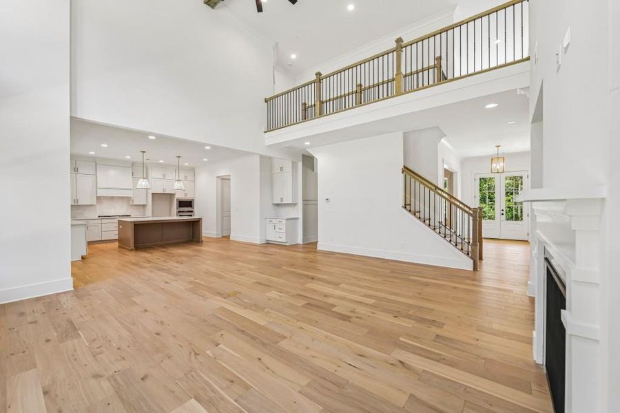 Spacious, unfurnished interior of a new home in White Post on Lake Lanier, Gainesville (Image 21).