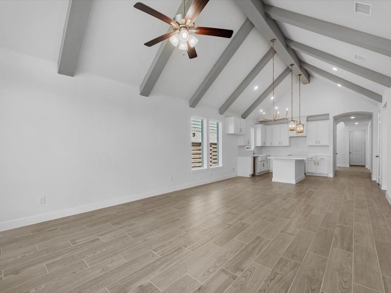 Spacious, unfurnished interior of a new home in Austin Point, Richmond (Image 10).