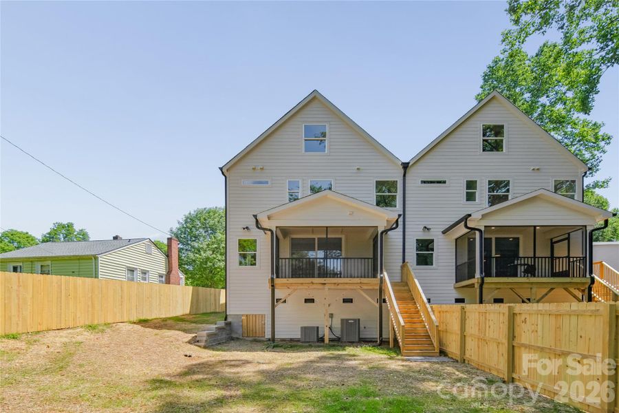 Exterior details and patio area of a home in , Charlotte (Image 23).
