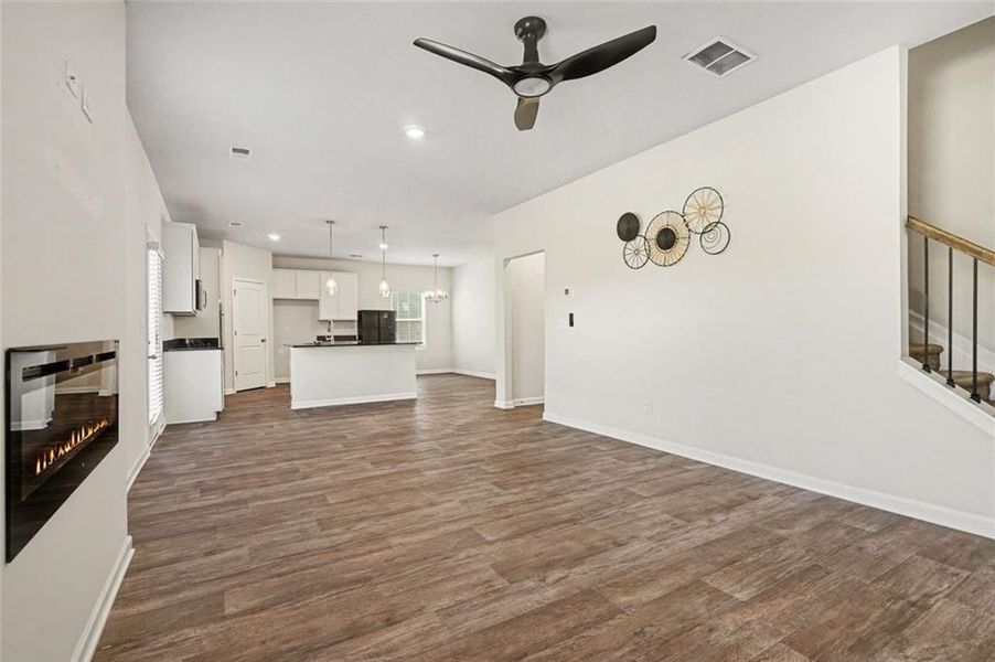 Spacious, unfurnished interior of a new home in , Covington (Image 30).