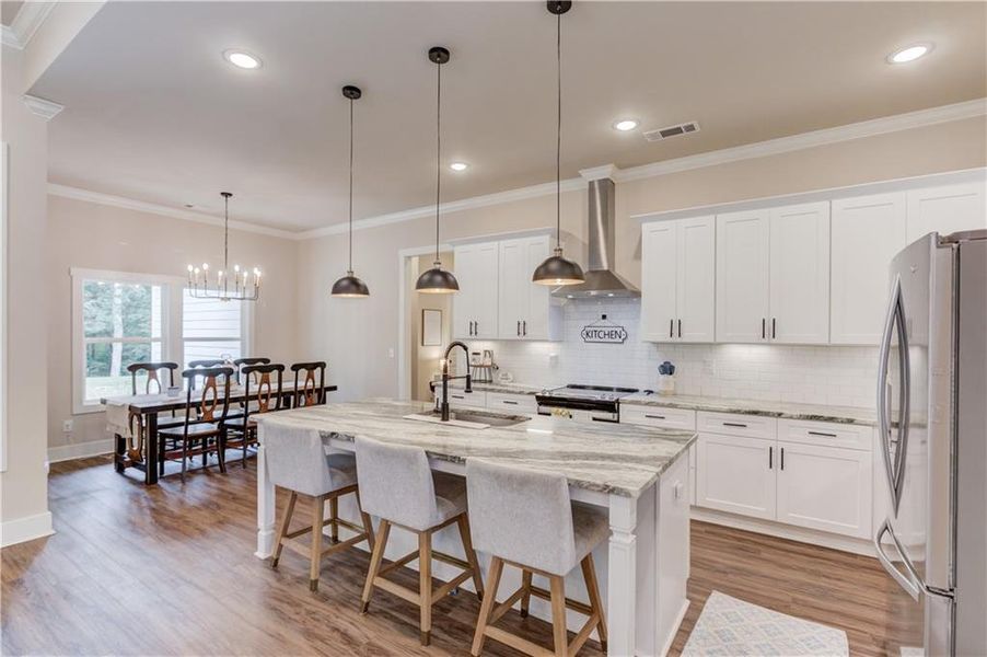 Furnished interior view inside a new home in , Social Circle (Image 26). Furnished interior view inside a new home in , Social Circle (Image 26).