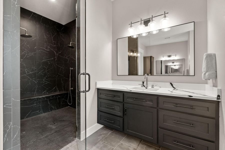 Furnished interior view inside a new home in , Montgomery (Image 8).