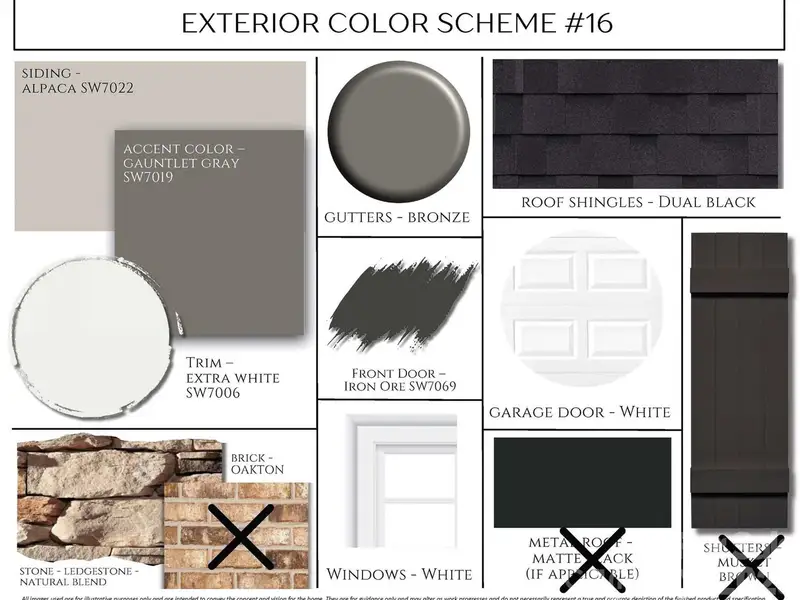 Sample of building materials used in homes in Enclave at Belmont, Belmont (Image 29). Sample of building materials used in homes in Enclave at Belmont, Belmont (Image 29).