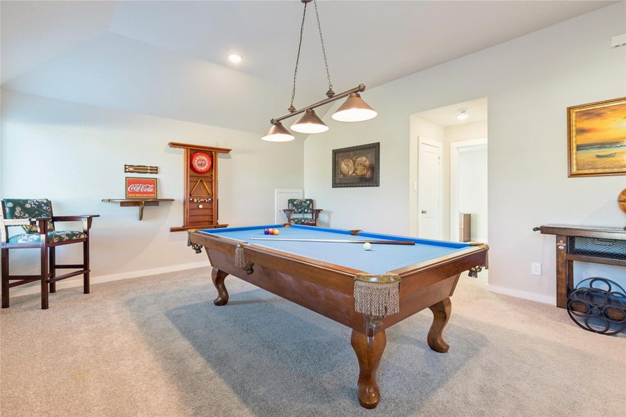 Furnished interior view inside a new home in , Willis (Image 10).