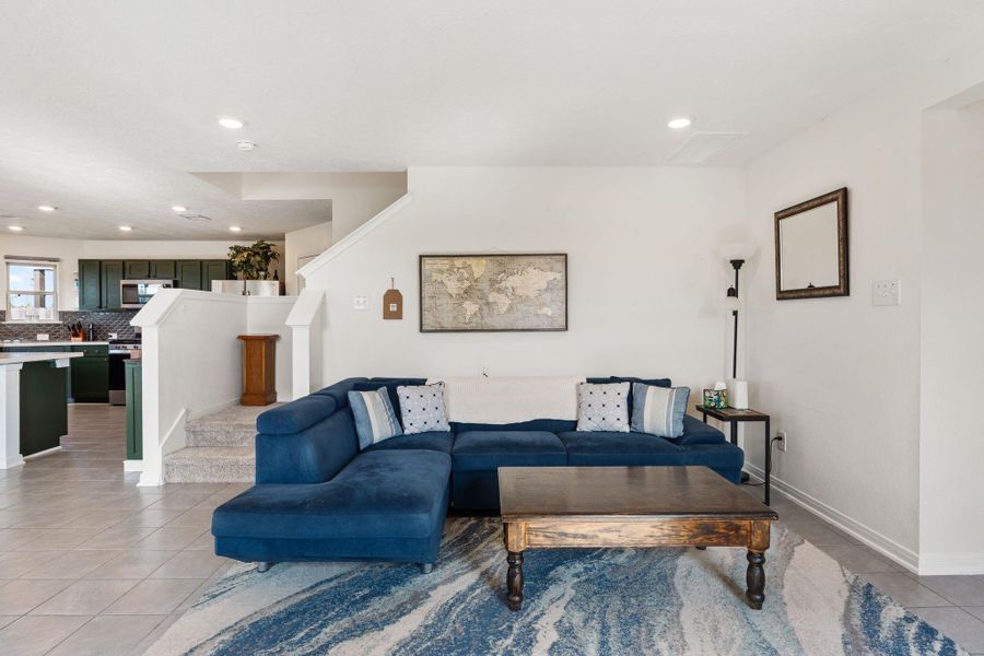 Furnished interior view inside a new home in , Houston (Image 9).