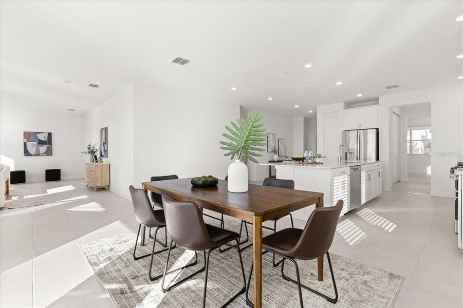 Furnished interior view inside a new home in Dora Parc, Mount Dora (Image 37).