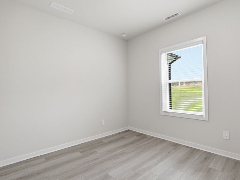 Spacious, unfurnished interior of a new home in Country Lane - Classic Series, Clayton (Image 18). Spacious, unfurnished interior of a new home in Country Lane - Classic Series, Clayton (Image 18).