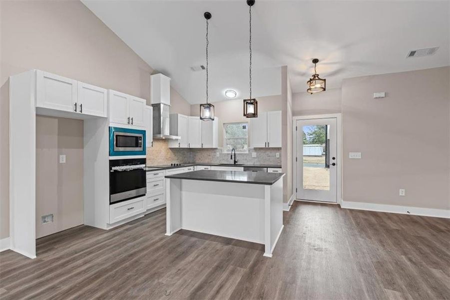 Furnished interior view inside a new home in , Austell (Image 6).