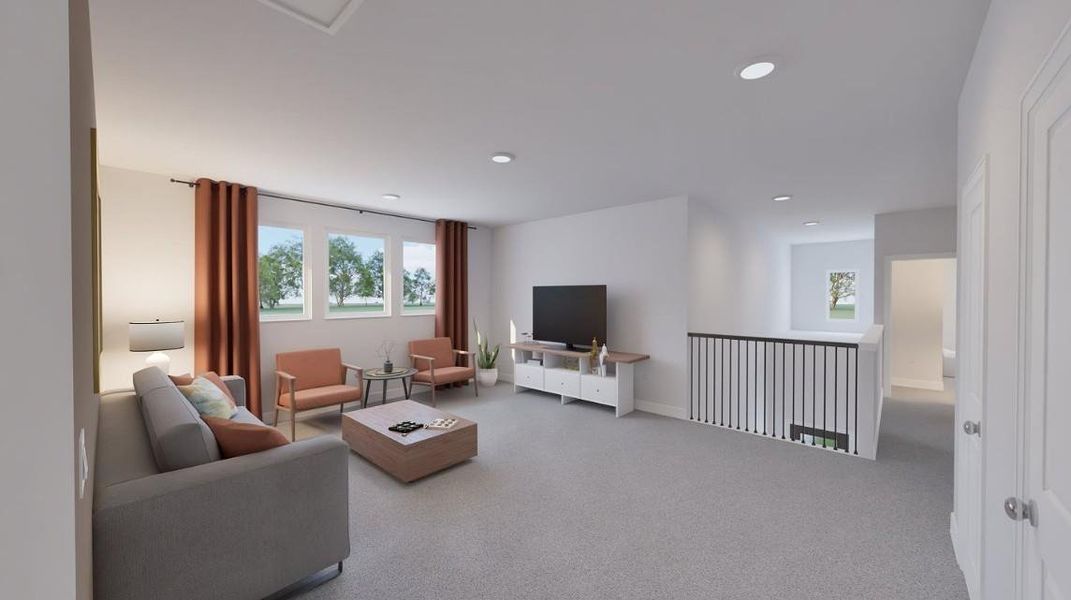 Pics are not of actual home.  They are a representative of a home of the same floor plan