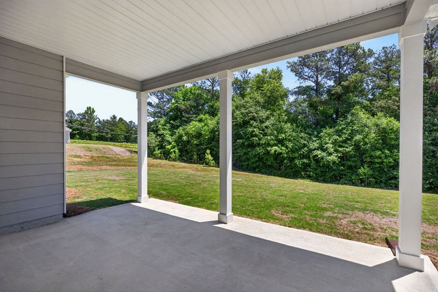 Exterior details and patio area of a home in Hwy 16 South - Carrollton, Carrollton (Image 29).