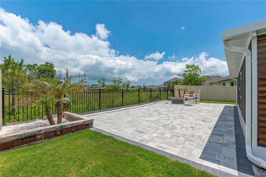 Exterior details and patio area of a home in The Parks at Edgewater, Edgewater (Image 20).