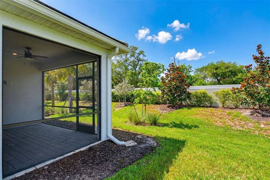 Exterior details and patio area of a home in , Englewood (Image 33).