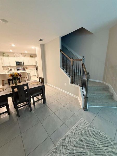 Furnished interior view inside a new home in The Trails, Palm Coast (Image 8).