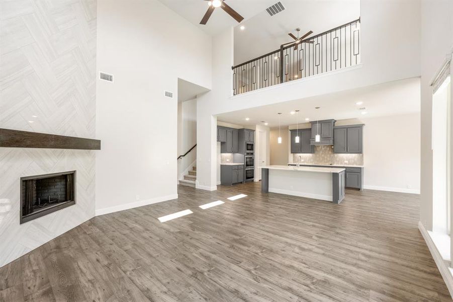 Spacious, unfurnished interior of a new home in Ridgepoint, Midlothian (Image 23).