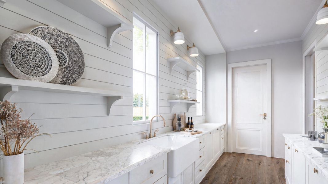 Furnished interior view inside a new home in , Mount Pleasant (Image 13).